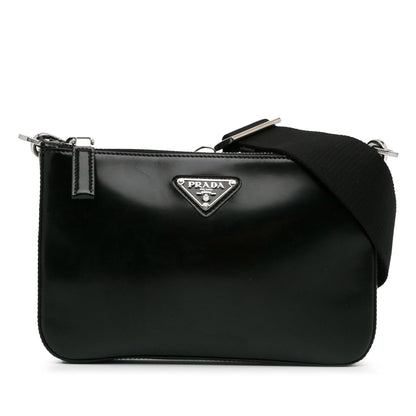 Prada Leather Crossbody Bag (SHG-c780gt)