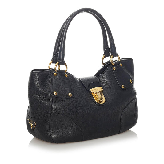 Prada Leather Handbag (SHG-29091)