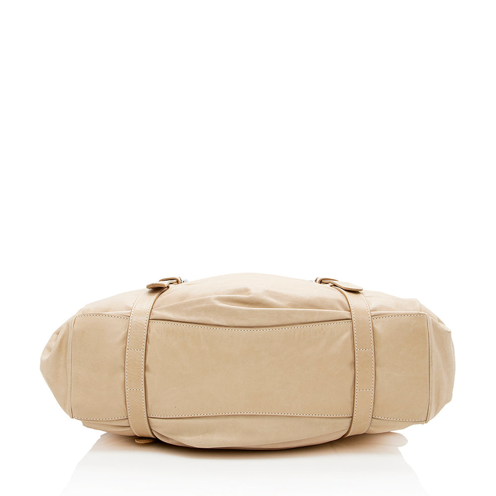 Prada Leather New Look Tote (SHF-14947)