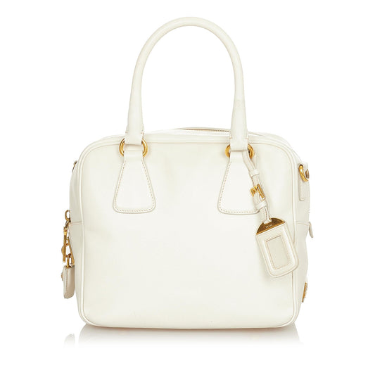 Prada Leather Satchel (SHG-24818)