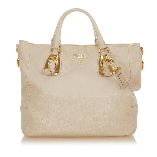 Prada Leather Satchel (SHG-25747)