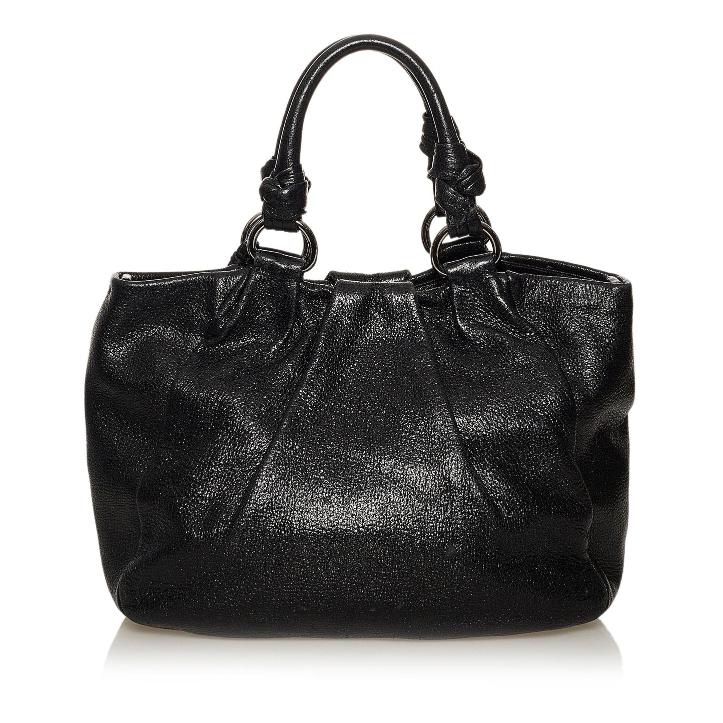 Prada Leather Satchel (SHG-29128)