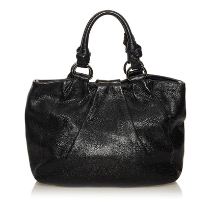 Prada Leather Satchel (SHG-29128)