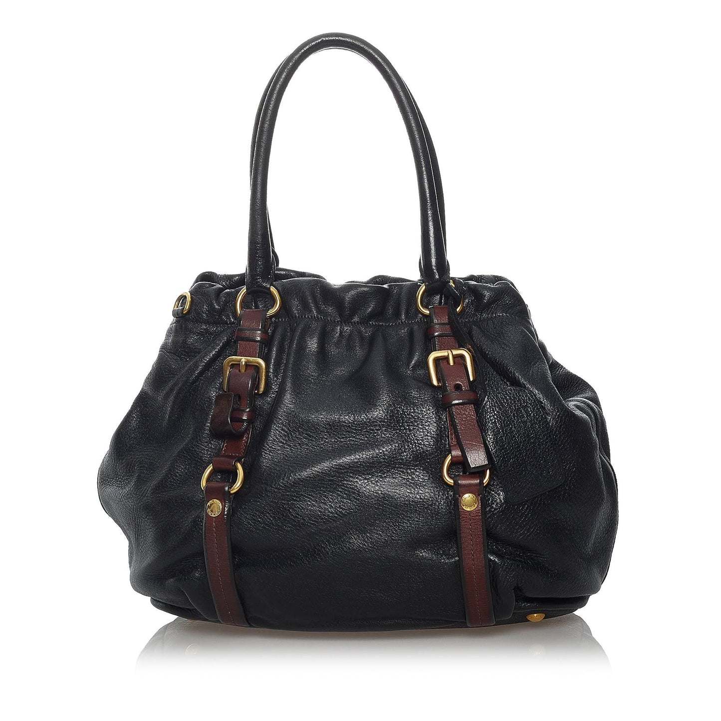 Prada Leather Satchel (SHG-29446)