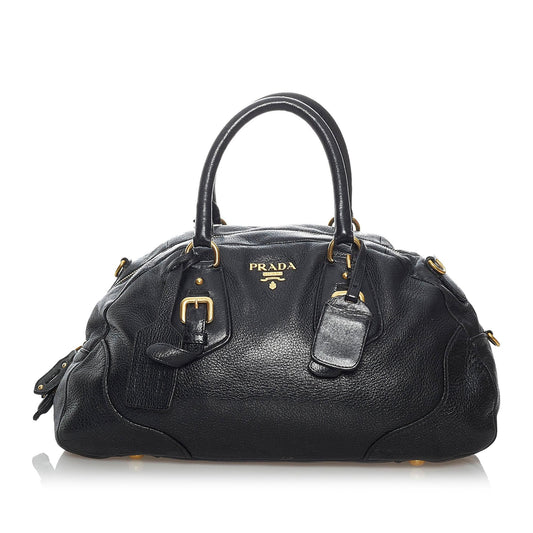 Prada Leather Satchel (SHG-29730)