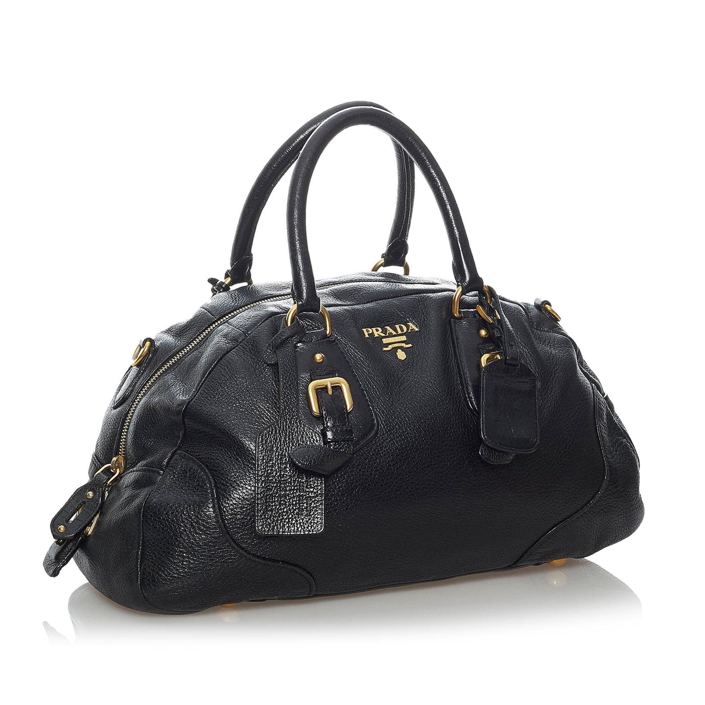Prada Leather Satchel (SHG-29730)