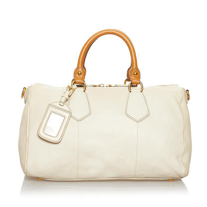 Prada Leather Satchel (SHG-30734)