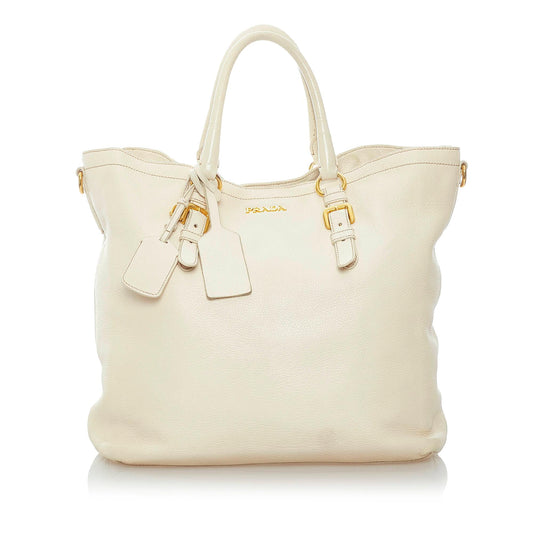 Prada Leather Satchel (SHG-34165)