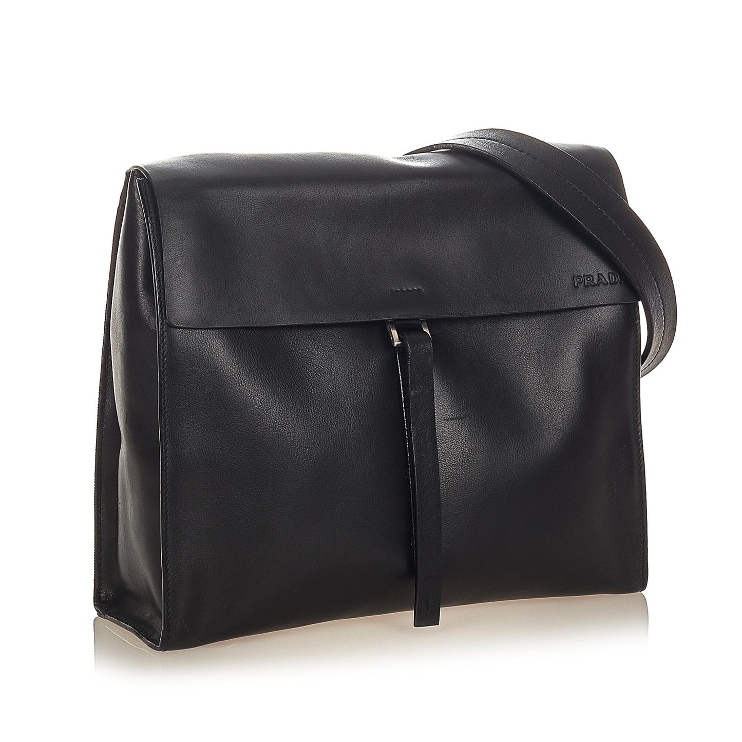 Prada Leather Shoulder Bag (SHG-26479)