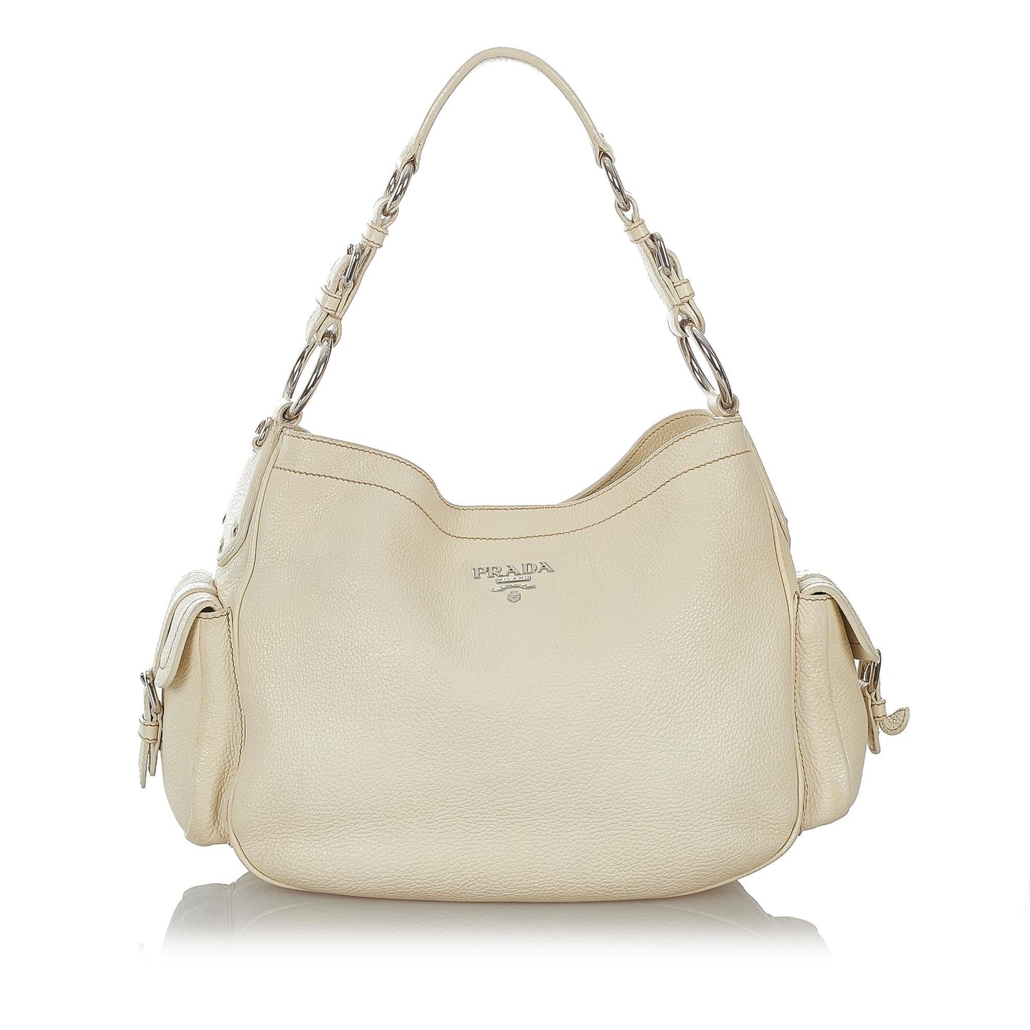 Prada Leather Shoulder Bag (SHG-27086)