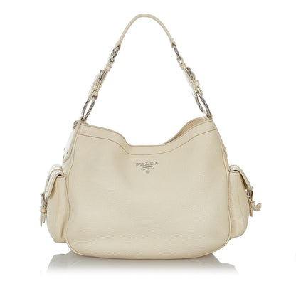 Prada Leather Shoulder Bag (SHG-27086)