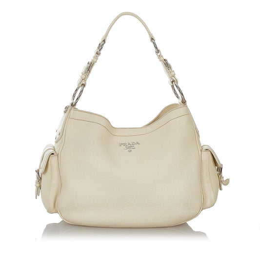 Prada Leather Shoulder Bag (SHG-27086)