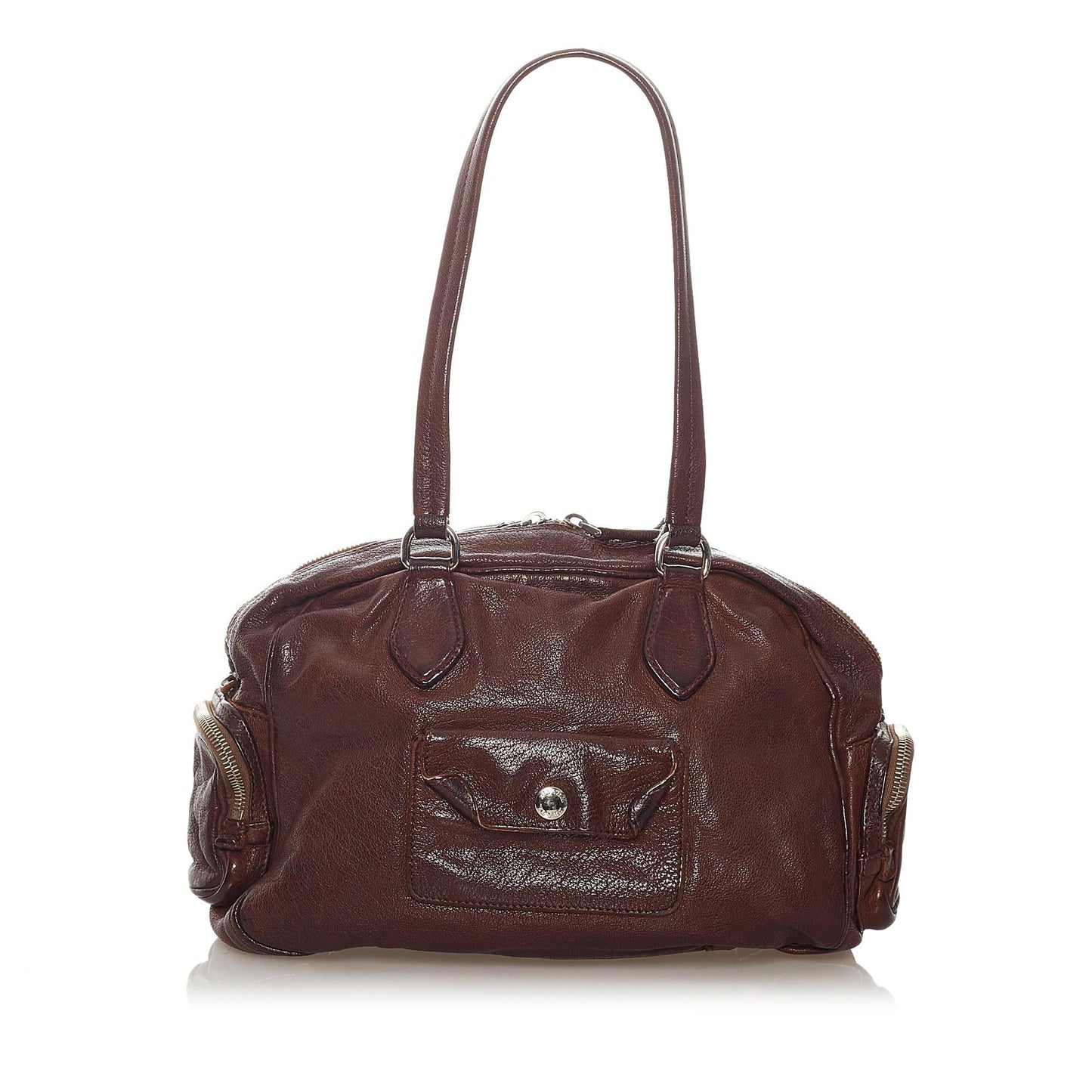 Prada Leather Shoulder Bag (SHG-27307)
