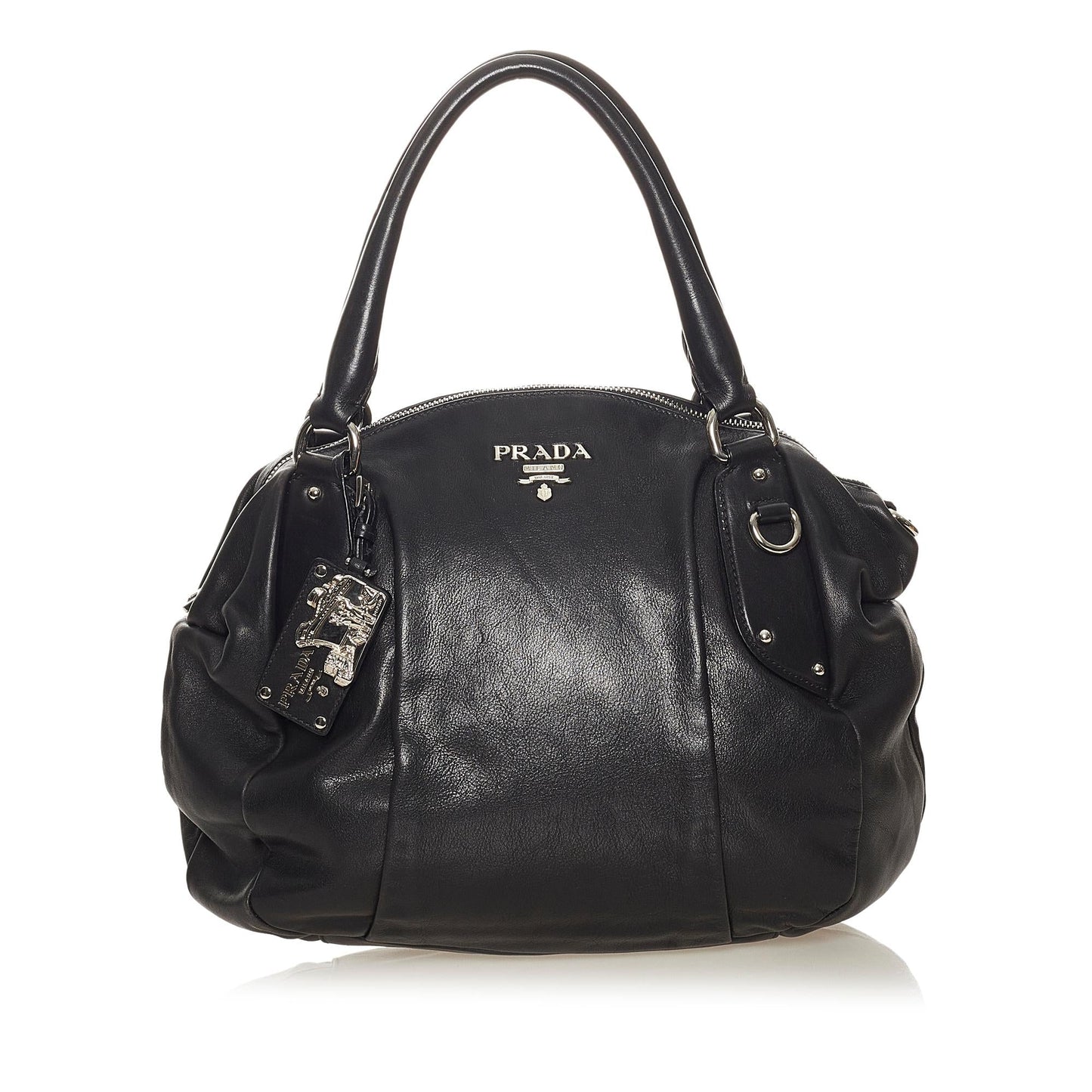 Prada Leather Shoulder Bag (SHG-27686)