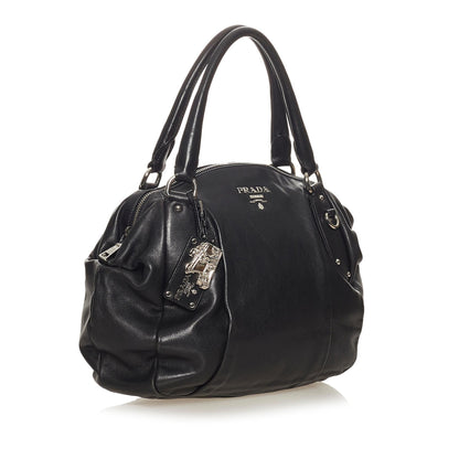 Prada Leather Shoulder Bag (SHG-27686)
