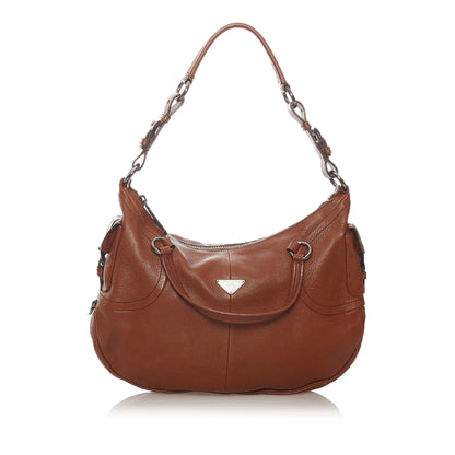 Prada Leather Shoulder Bag (SHG-27692)