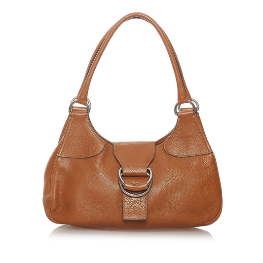 Prada Leather Shoulder Bag (SHG-27694)