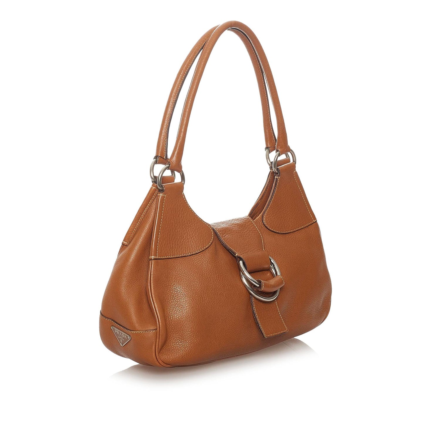 Prada Leather Shoulder Bag (SHG-27694)