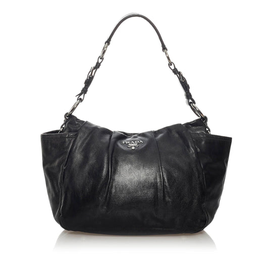 Prada Leather Shoulder Bag (SHG-29144)