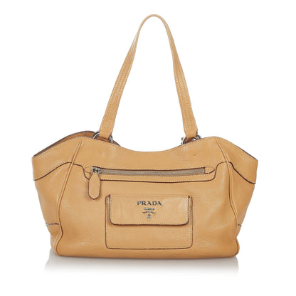 Prada Leather Shoulder Bag (SHG-33865)