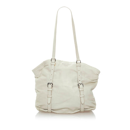 Prada Leather Tote Bag (SHG-32898)