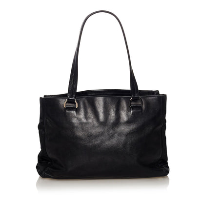 Prada Leather Tote Bag (SHG-32970)