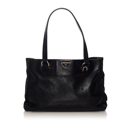 Prada Leather Tote Bag (SHG-32970)