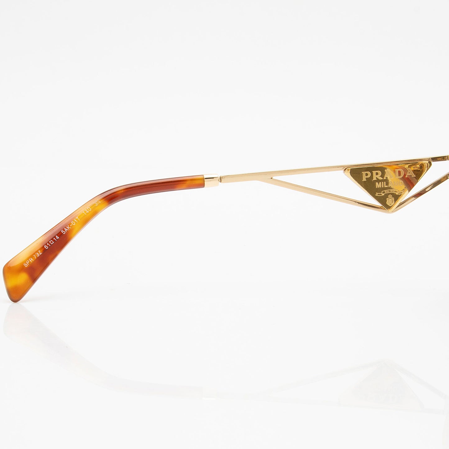 Prada Logo Aviator Sunglasses
