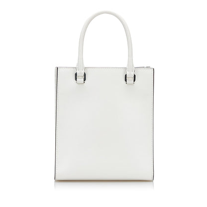 Prada Logo Embossed Mini Tote (SHG-36423)