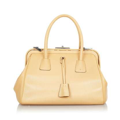 Prada Madras Cerniera Doctor Bag (SHG-24234)