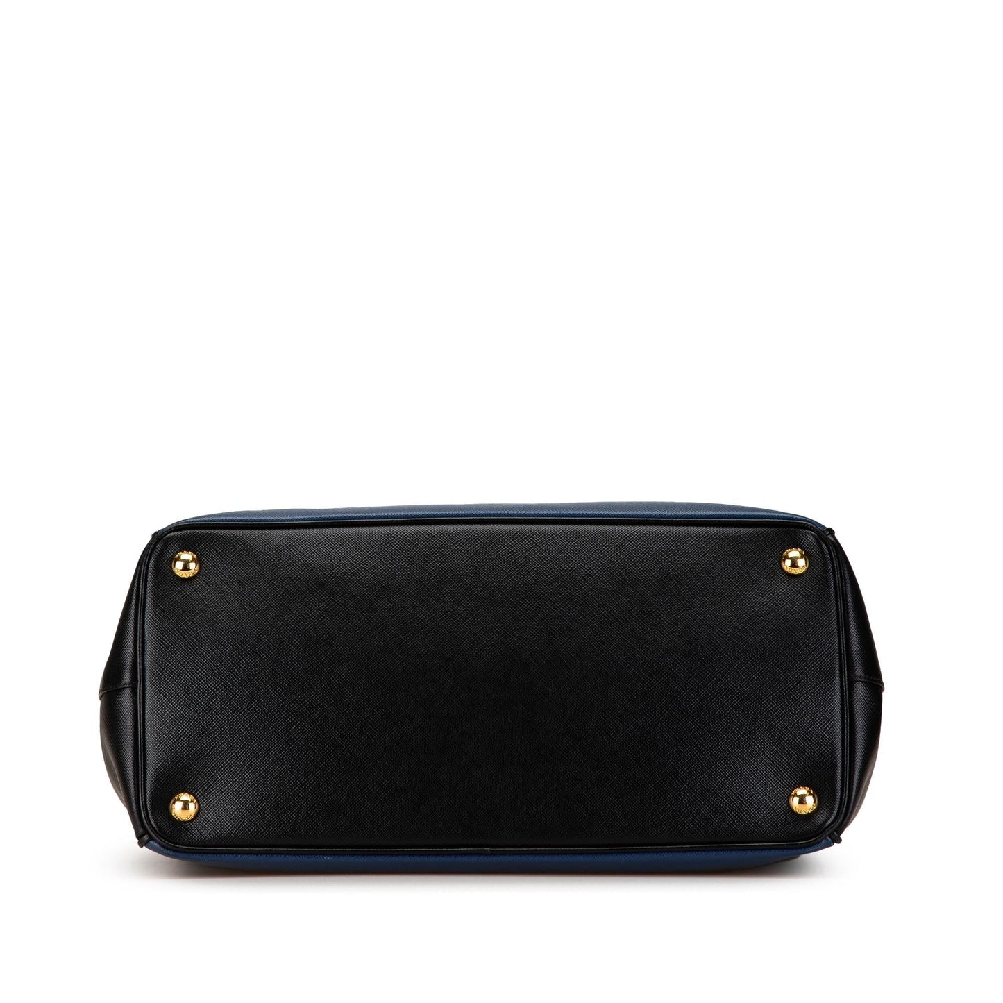 Prada Medium Saffiano Lux Bicolor Galleria Satchel (SHG-iOdySW)