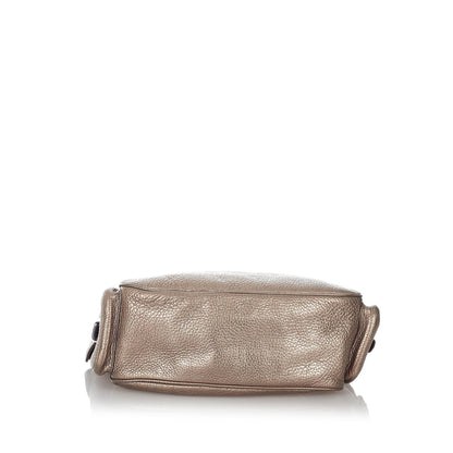 Prada Metallic Leather Shoulder Bag (SHG-27094)