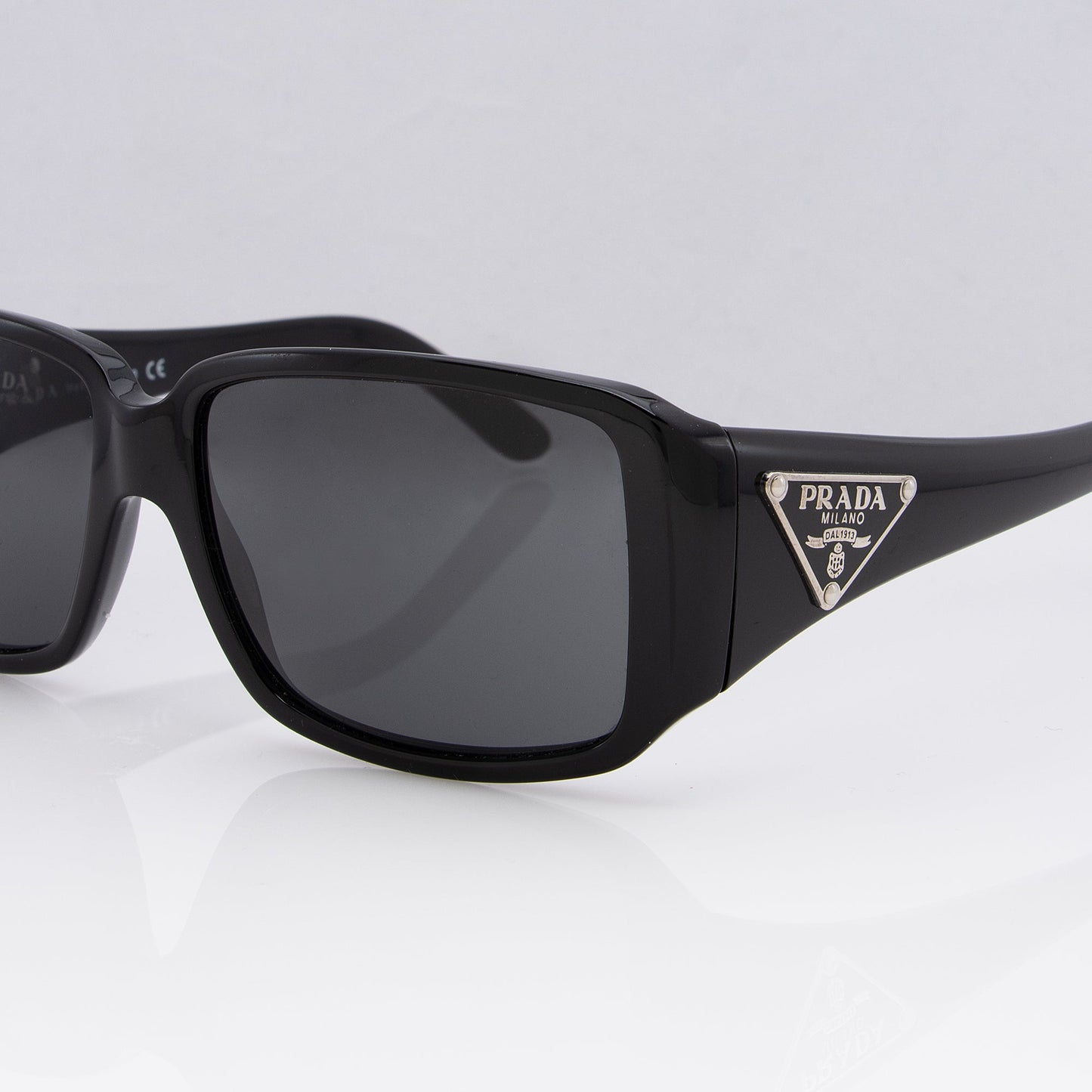 Prada Milano Rectangular Sunglasses (SHF-23007)