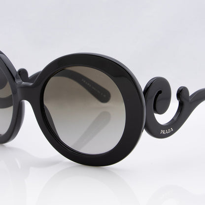Prada Minimal Baroque Round Sunglasses (SHF-22767)