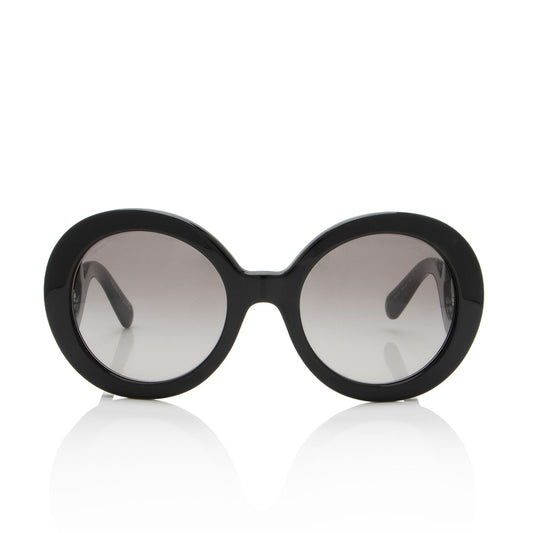 Prada Minimal Baroque Round Sunglasses