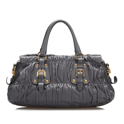 Prada Nappa Gaufre Handbag (SHG-5ElG2I)