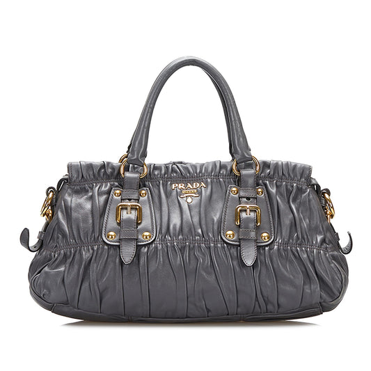 Prada Nappa Gaufre Handbag (SHG-5ElG2I)