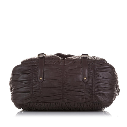 Prada Nappa Gaufre Messenger Bag (SHG-36973)