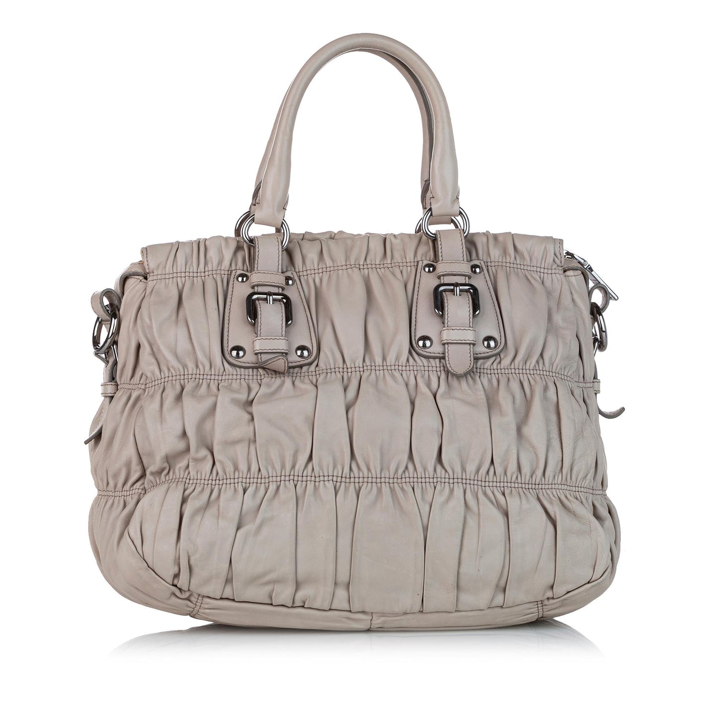 Prada Nappa Gaufre Satchel (SHG-25678)