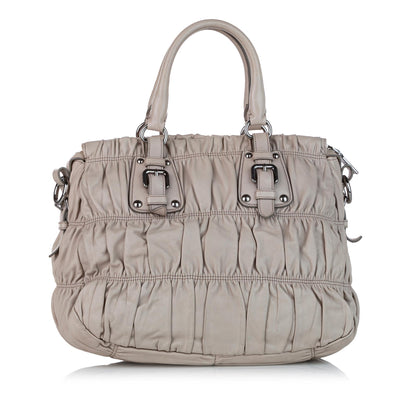 Prada Nappa Gaufre Satchel (SHG-25678)