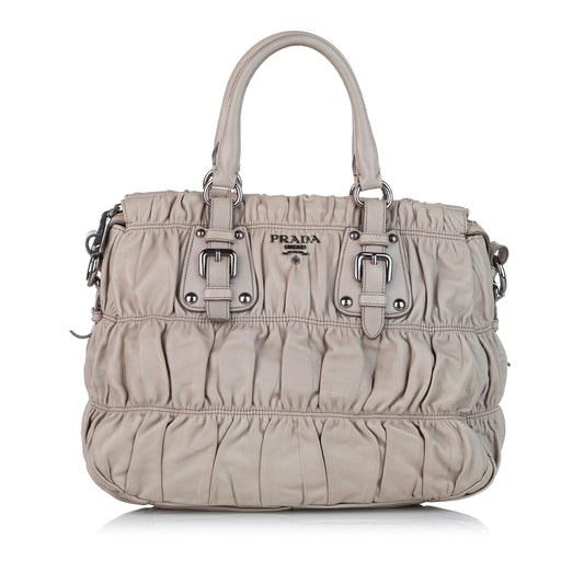 Prada Nappa Gaufre Satchel (SHG-25678)