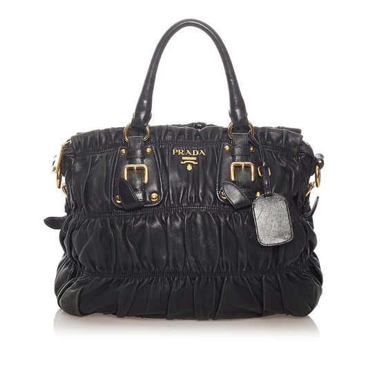 Prada Nappa Gaufre Satchel (SHG-27237)