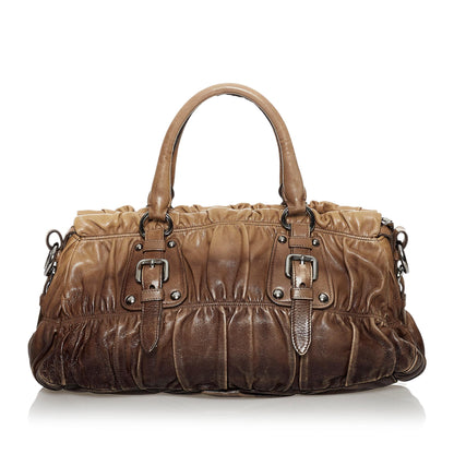 Prada Nappa Gaufre Satchel (SHG-30788)
