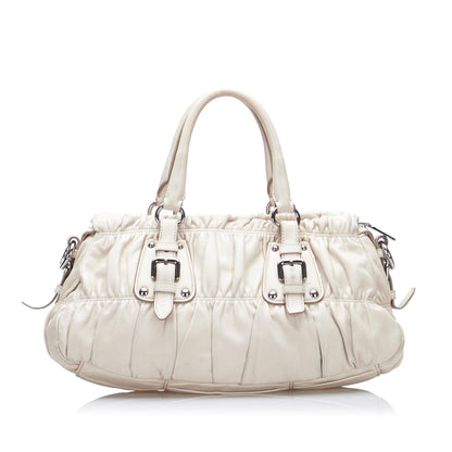 Prada Nappa Gaufre Satchel (SHG-pAuigm)