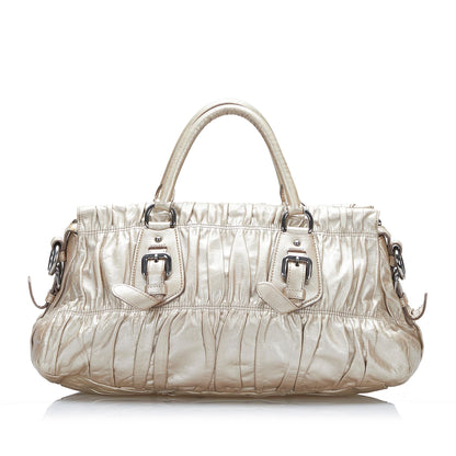 Prada Nappa Gaufre Satchel (SHG-Olry2L)