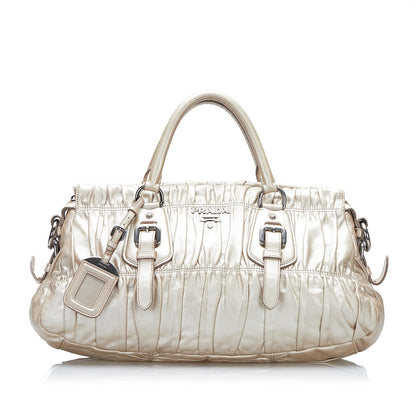 Prada Nappa Gaufre Satchel (SHG-Olry2L)