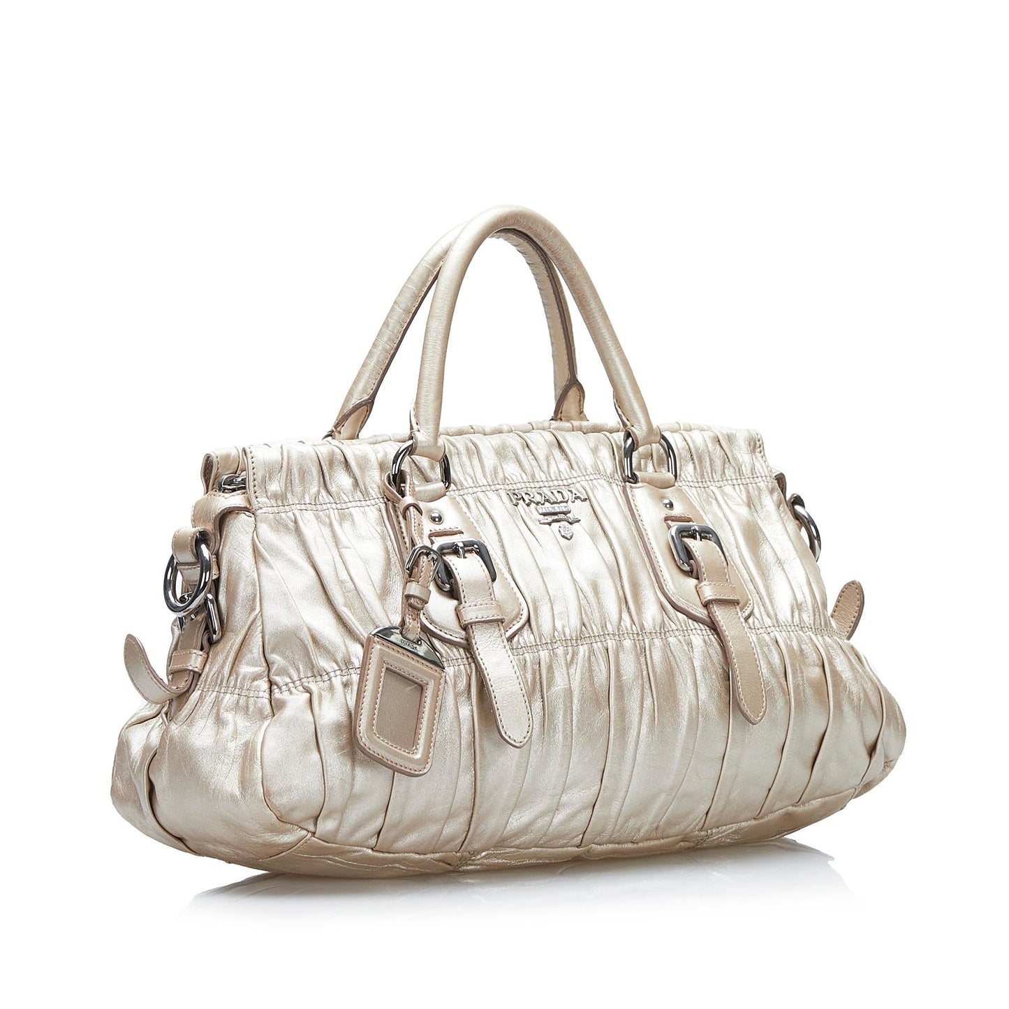 Prada Nappa Gaufre Satchel (SHG-Olry2L)