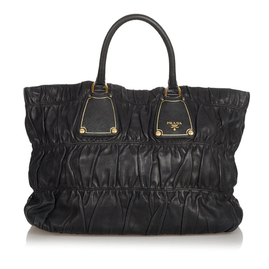 Prada Nappa Gaufre Tote Bag (SHG-25682)