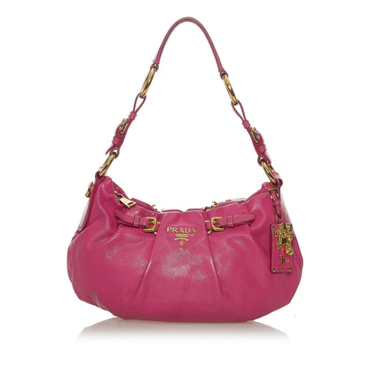 Prada Nappa Leather Baguette (SHG-28037)