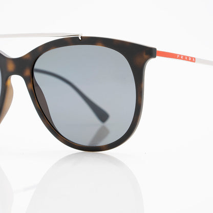 Prada Polarized Linea Rossa Round Sunglasses (SHF-20826)